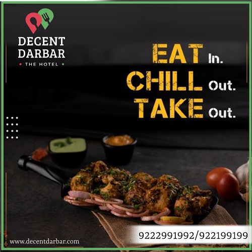 Eat in chill out take out.