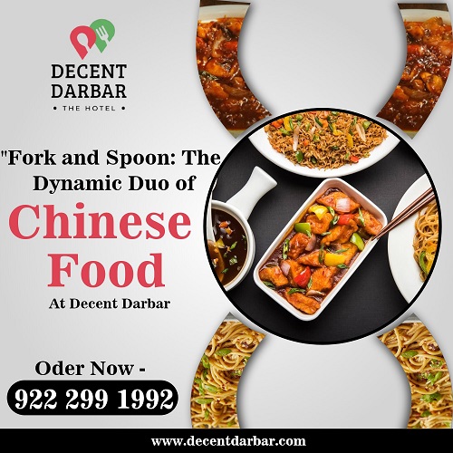 "Chinese food is a symphony of flavors