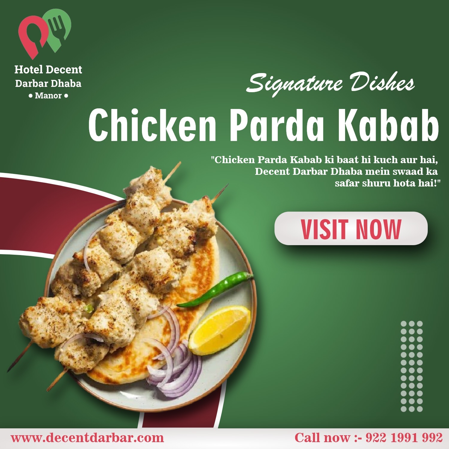Welcome to Hotel Decent Darbar Dhaba 