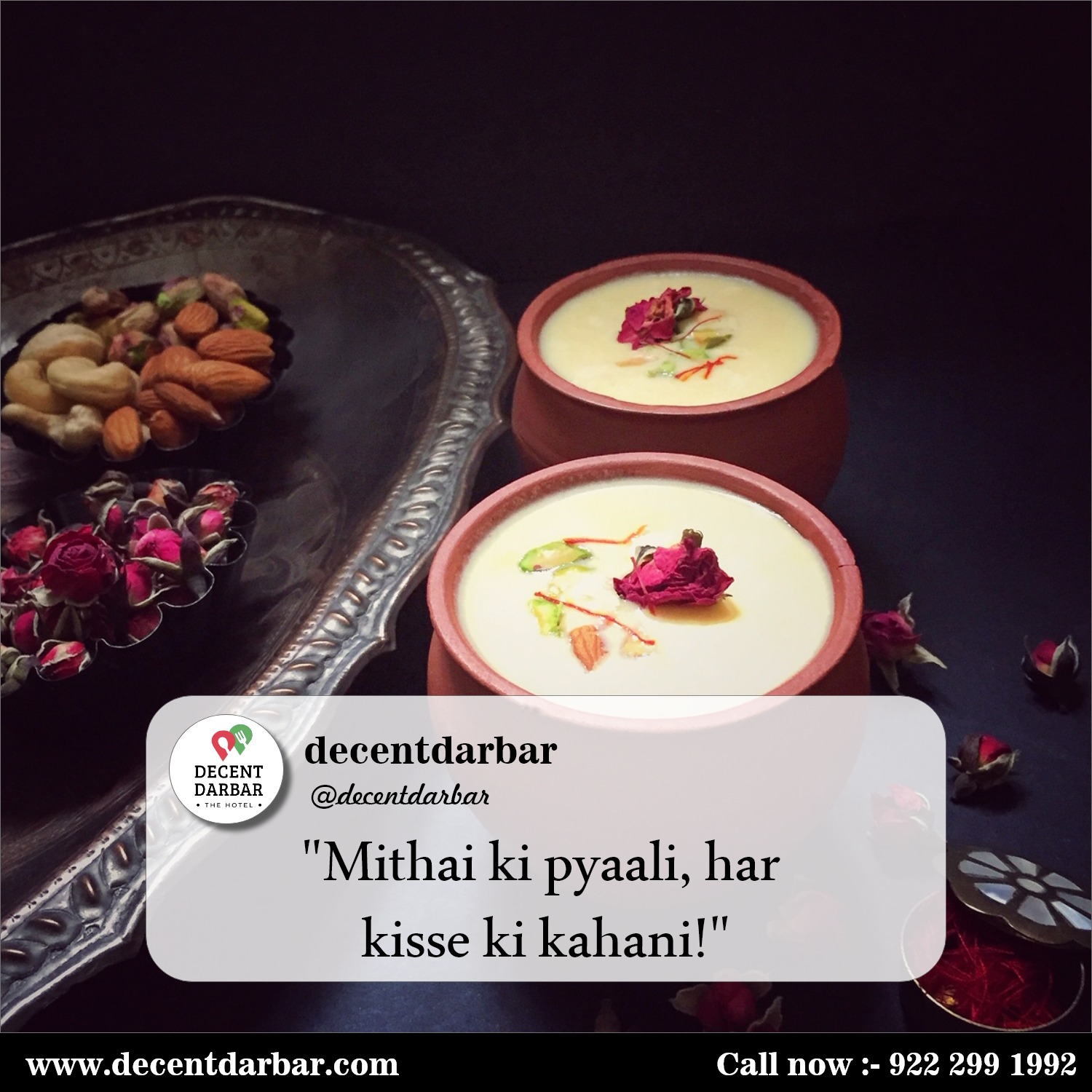 "Satisfy your sweet cravings with perfection 