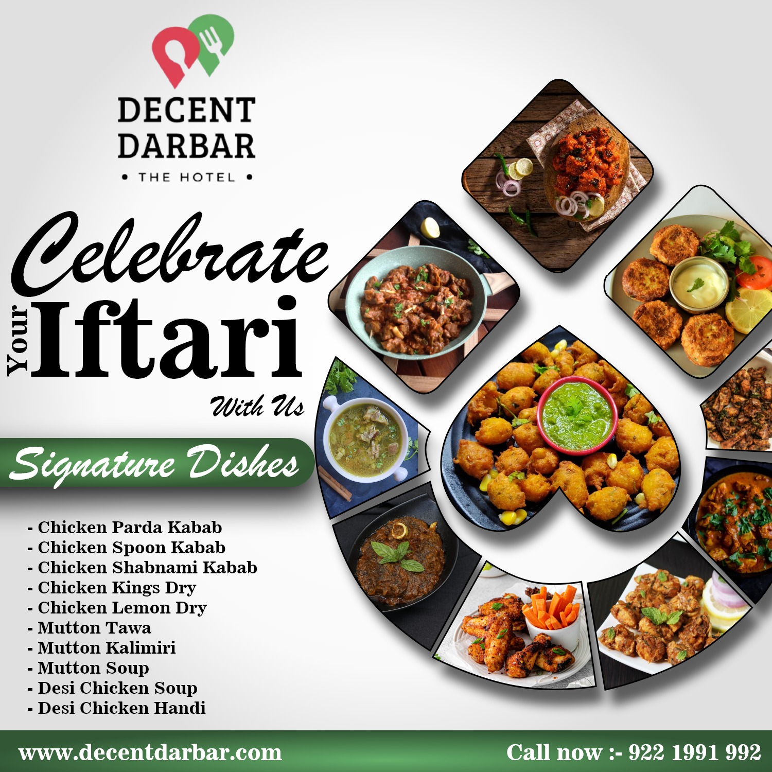 Destination for Iftari Celebration and Signature