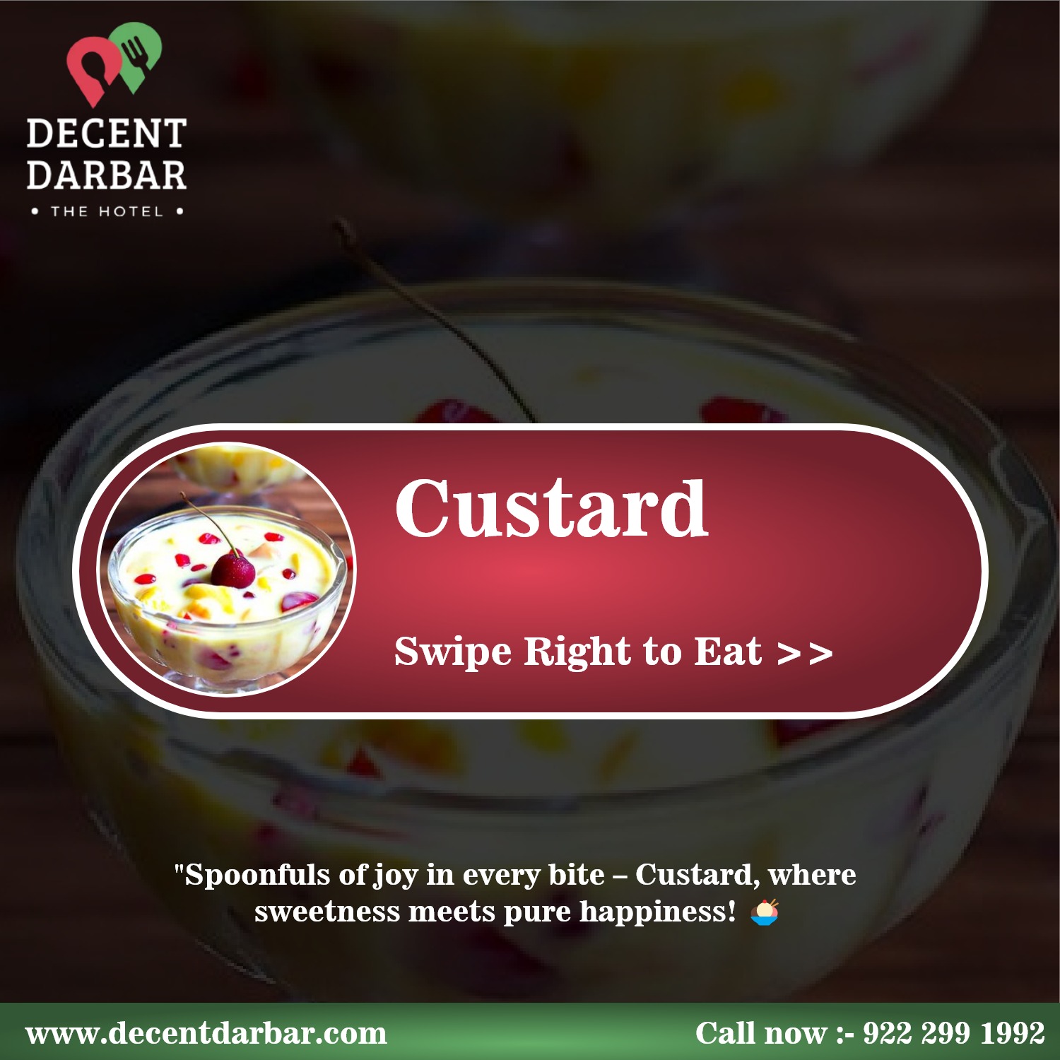 Welcome to Decent Darbar - The Hotel  Indulge in D