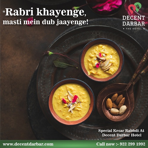 "In every bite of Rabri, there's a story of love 