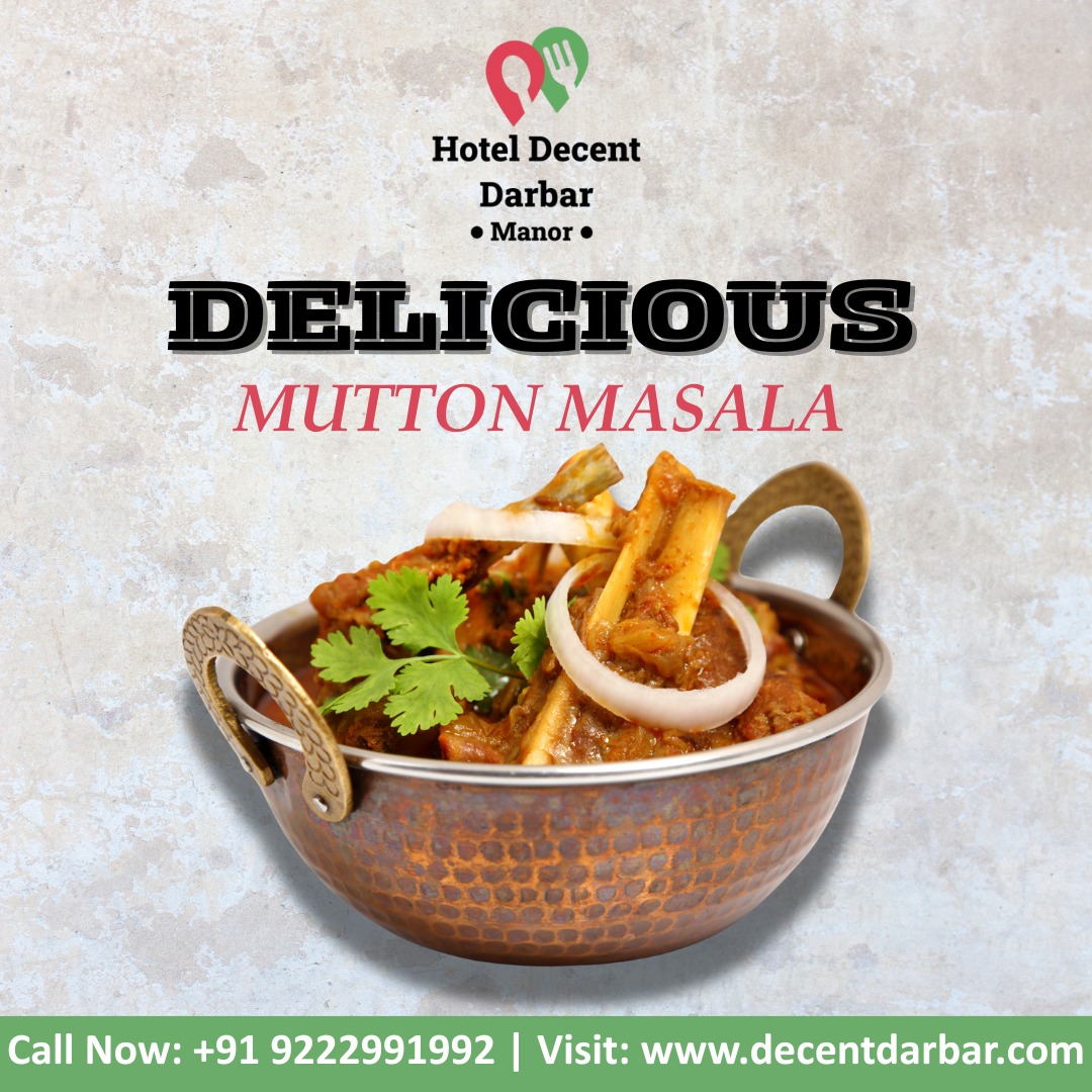  Craving the Ultimate Mutton Masala? Come to Hotel