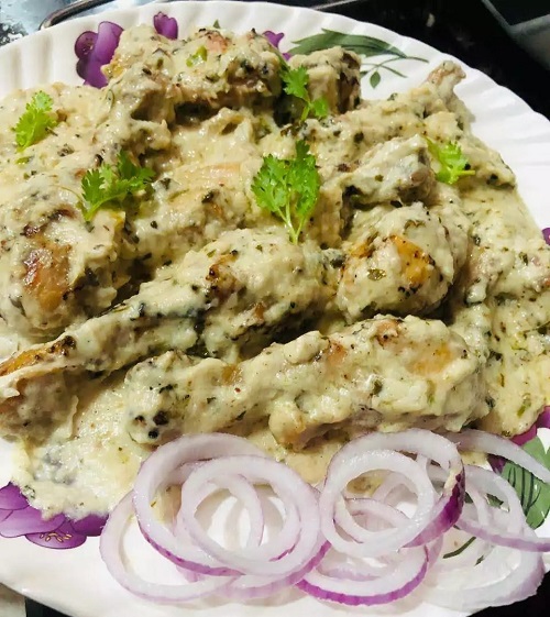 Chicken Barra (with Cream)